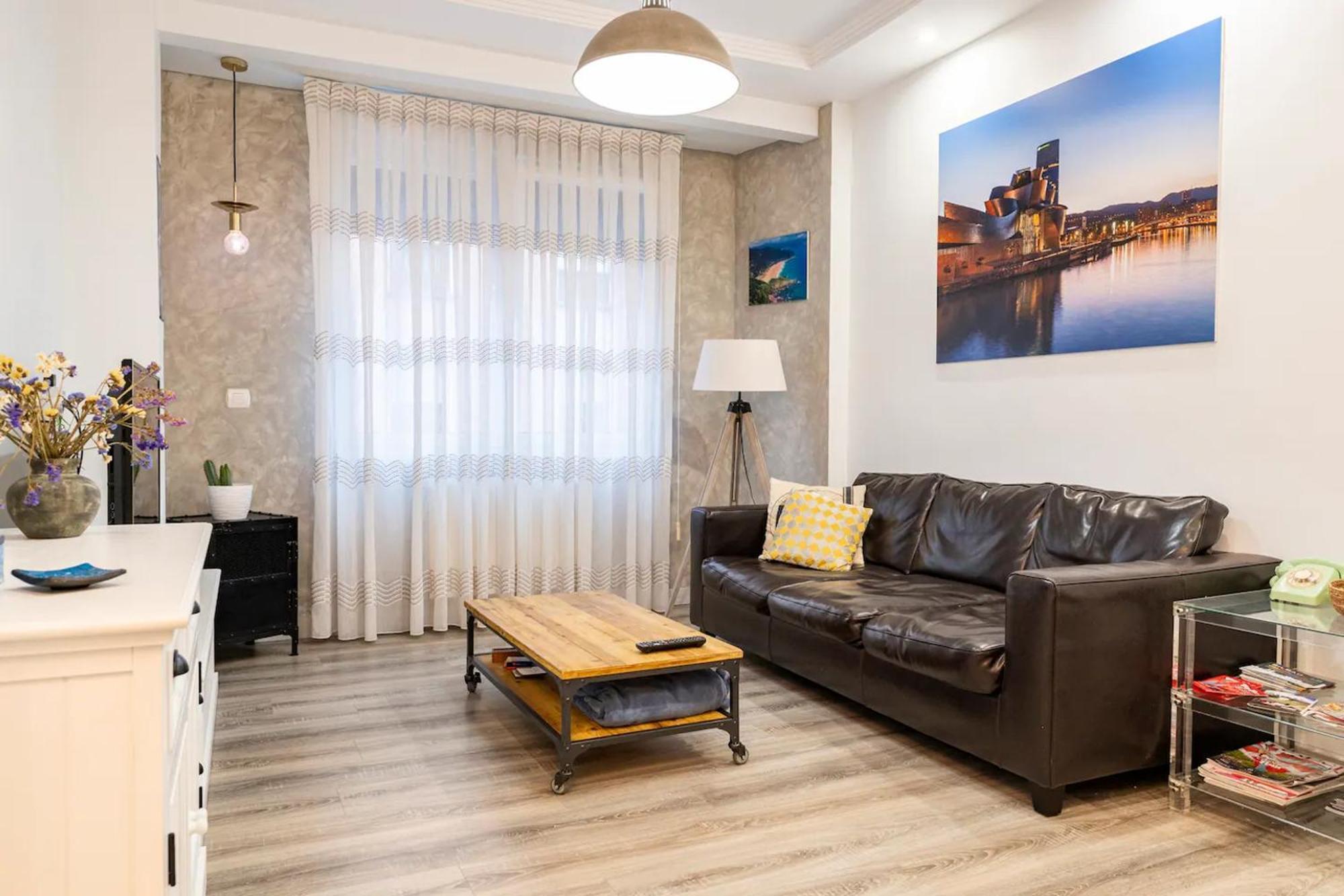 Апартаменты Amplio, Luminoso Y Moderno Cerca Del Casco Viejo Бильбао Экстерьер фото